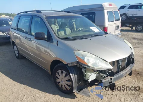 2006 Toyota Sienna Ce z USA, uszkodzony, nr VIN 5TDZA23C26S544771